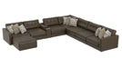 Siena - Modular Sectional And Cocktail Ottoman - Stylish Home Furniture