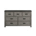 Wade - 7-Drawer Dresser - Stylish Home Furniture