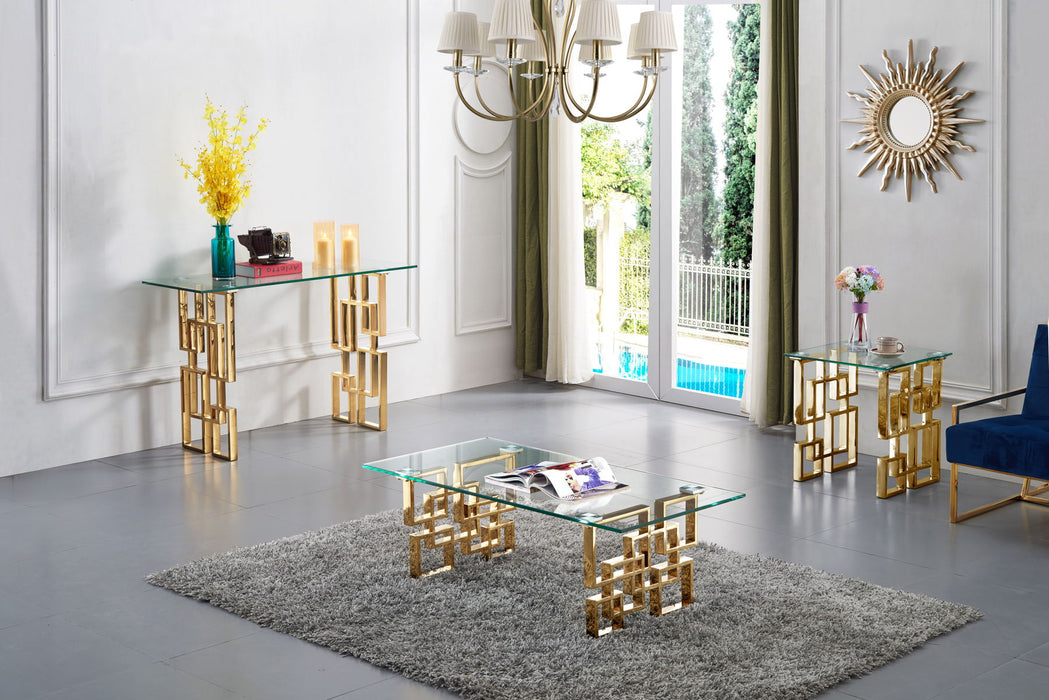 Pierre - End Table - Gold