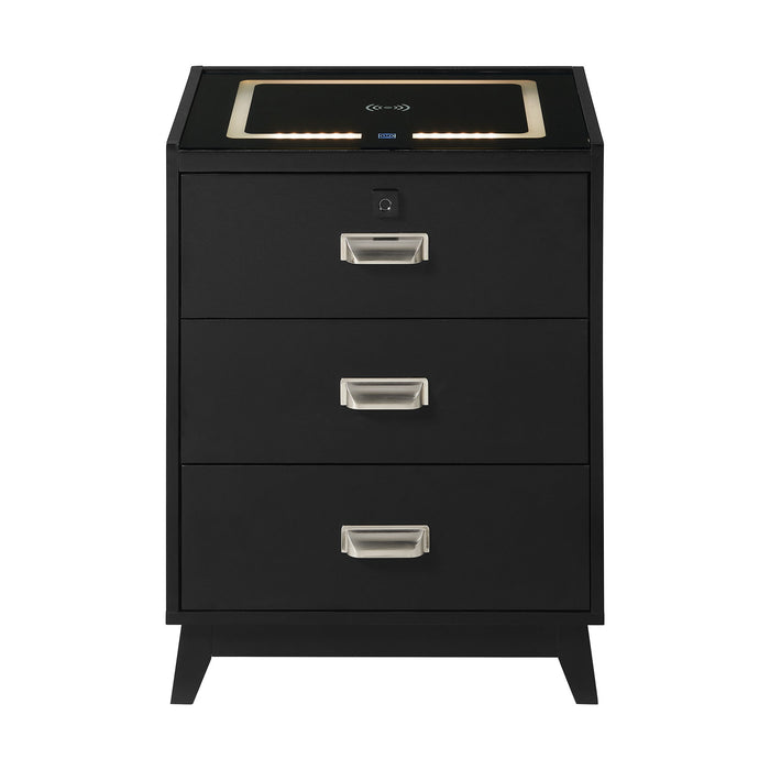 Rio - Nightstand With Electronic Features - Stylish Home Furniture