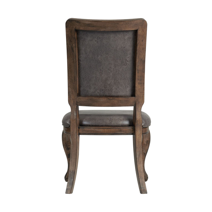 Gramercy - Side Chair (Set of 2) - Dark Brown - Stylish Home Furniture