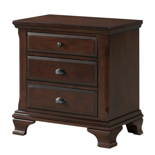 Canton - Nightstand - Cherry - Stylish Home Furniture