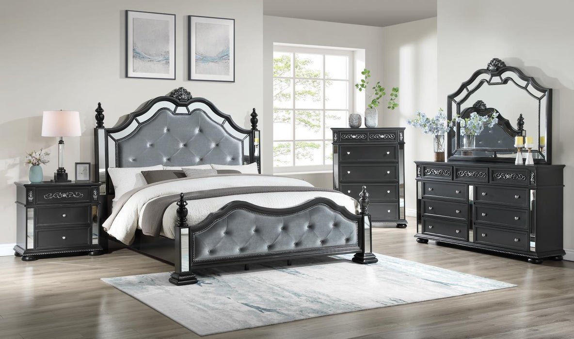 B091 - Nightstand - Black