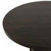 Plateau - 54" Round Dining Table - Top & Base - Dark Brown - Stylish Home Furniture