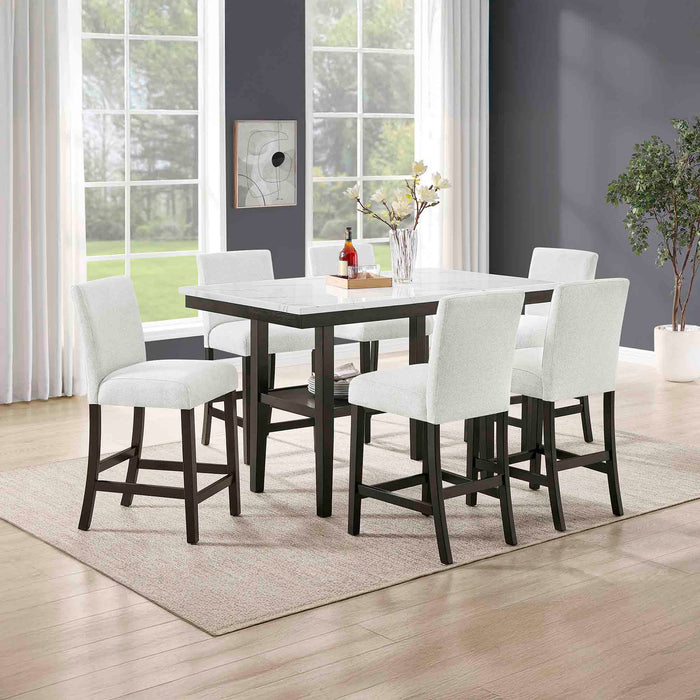 Carissa - Rectangle Counter Dining Set - Stylish Home Furniture