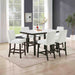 Carissa - Rectangle Counter Dining Set - Stylish Home Furniture