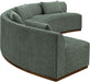 Avanti - 182.5" Chenille Fabric Upholstered 2 Piece Modular Sectional - Stylish Home Furniture
