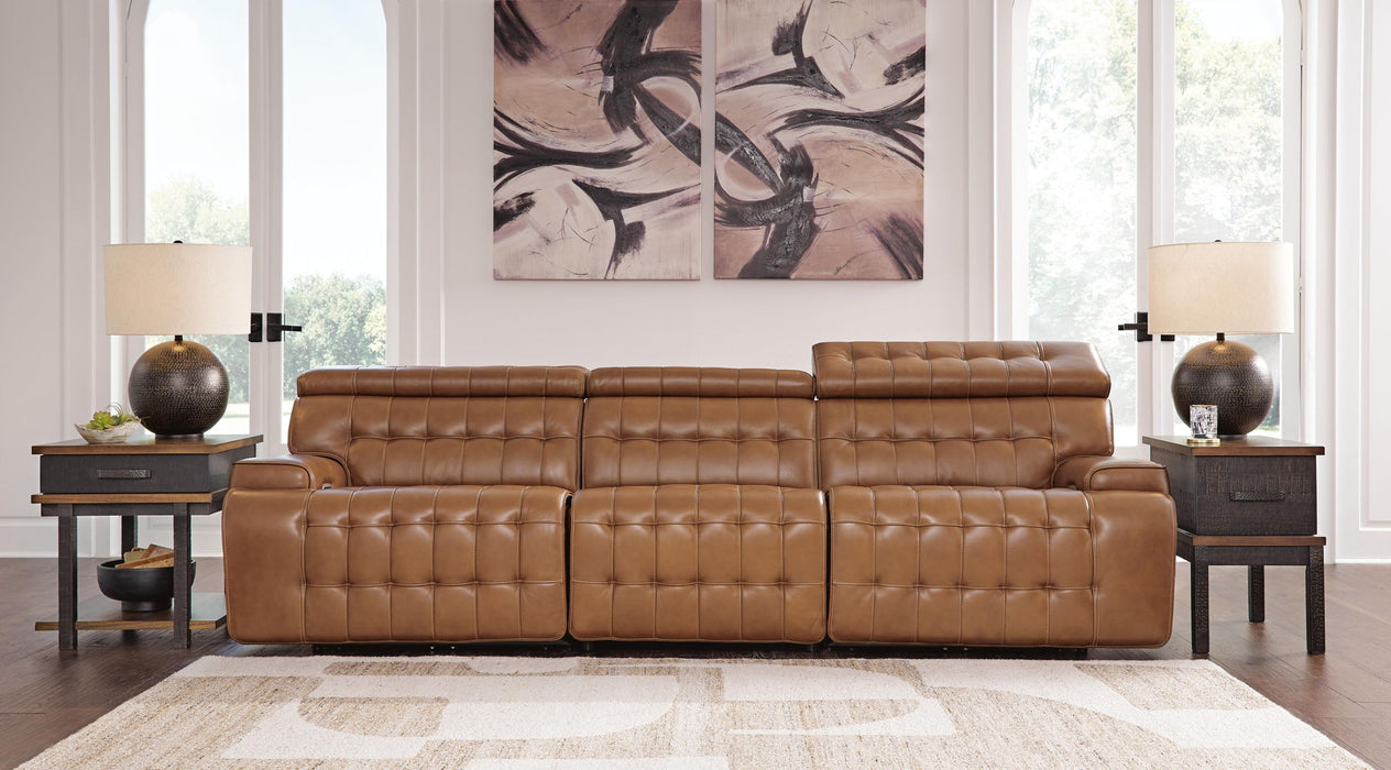 Temmpton - Power Reclining Sectional - Stylish Home Furniture