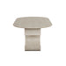 Gwendolyn - Oval Table Top And Base - Beige - Stylish Home Furniture