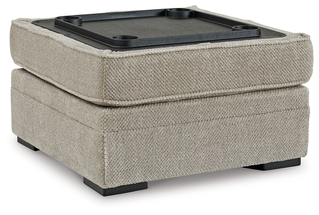 Calnita - Ottoman With Storage - Sisal - Stylish Home Furniture