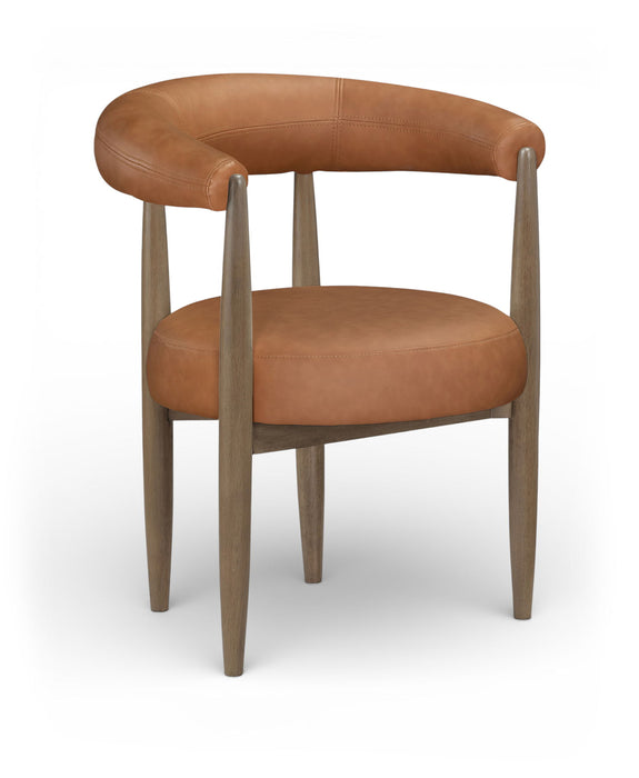 Sable - Vegan Leather Upholstered Dining Chair (Set of 2) - Brown Base - Stylish Home Furniture