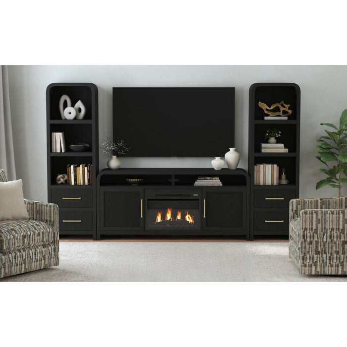 23" Fireplace Insert - Black - Stylish Home Furniture