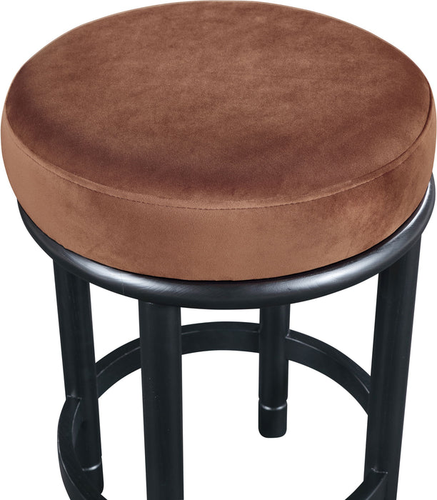Monette - Counter Stool With Black Base