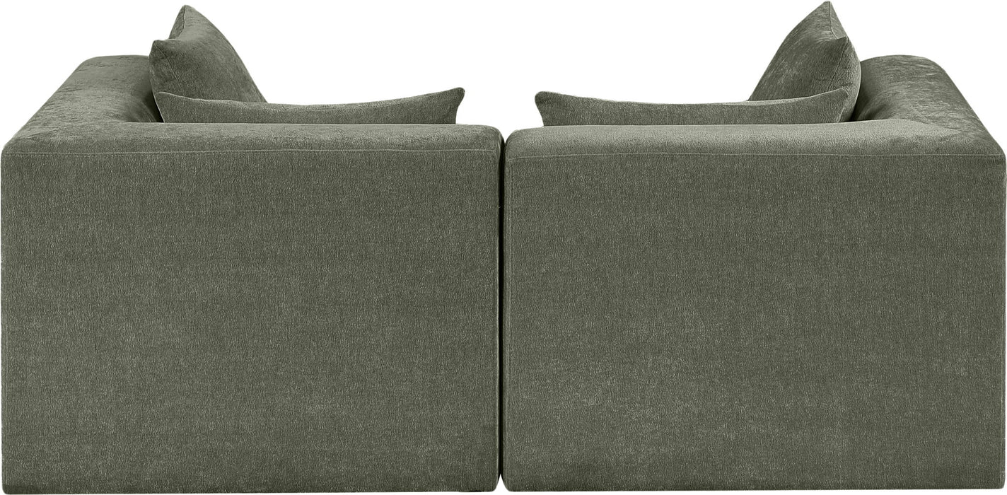 Stellar - 2 Piece 76" Upholstered Modular Loveseat