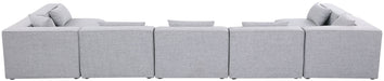 Cube - Linen 7 Piece Modular U-Shaped Sectional - Stylish Home Furniture