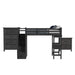 Hampton Kids - Loft With Staircase And Desk With Speaker Bedroom Set - Stylish Home Furniture