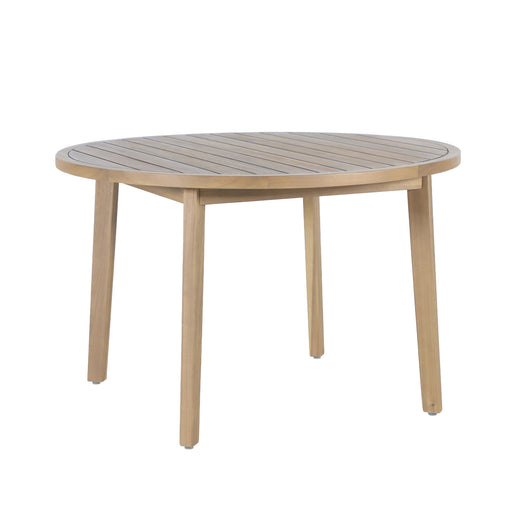 Arden - Round Patio Dining Table - Natural - Stylish Home Furniture