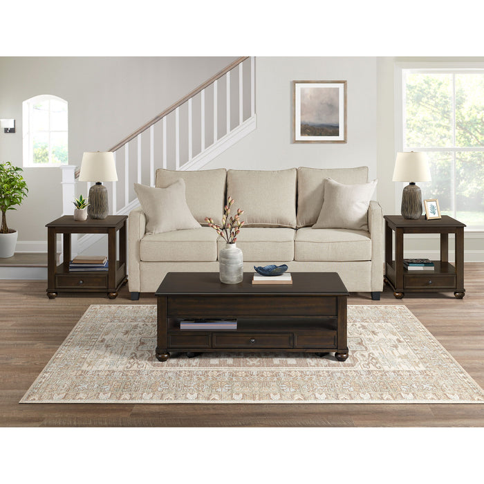 Wagner - Lift-Top Coffee Table With Casters