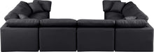 Indulge - Faux Leather 8 Piece Modular Sectional - Stylish Home Furniture