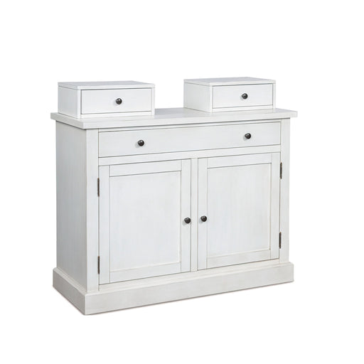 Greddinton - Bakers Rack Base - White - Stylish Home Furniture