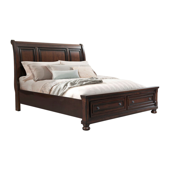 Kingston - Bed With Storage Footboard And Non-Storage Rails - Stylish Home Furniture