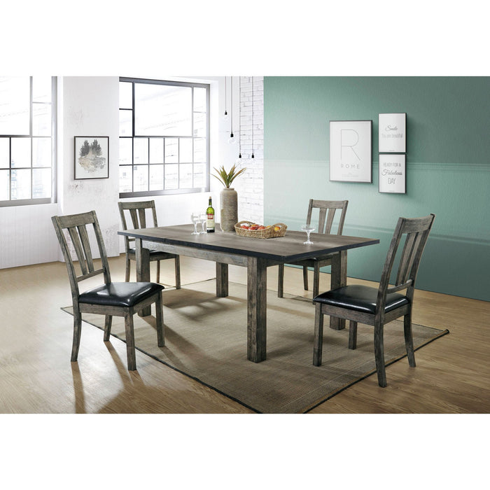 Nathan - Dining Table - Gray Oak - Stylish Home Furniture