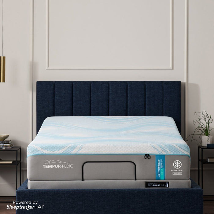 Tempur-Breeze - Tempur-ActiveBreeze Medium Hybrid Mattress