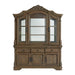 Madison Park - Server & Hutch With Led - Walnut - Stylish Home Furniture