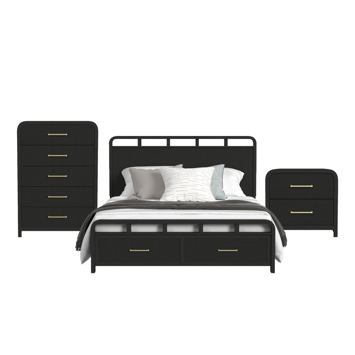 Ridgemont - Storage Bedroom Set - Stylish Home Furniture
