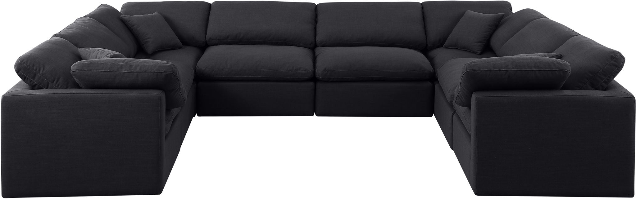 Indulge - Linen 8 Piece Modular Sectional
