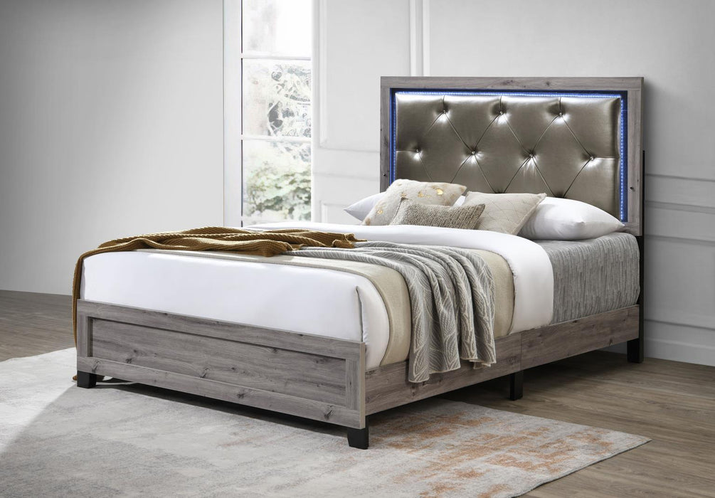 B377 - LED Bed - Stylish Home Furniture