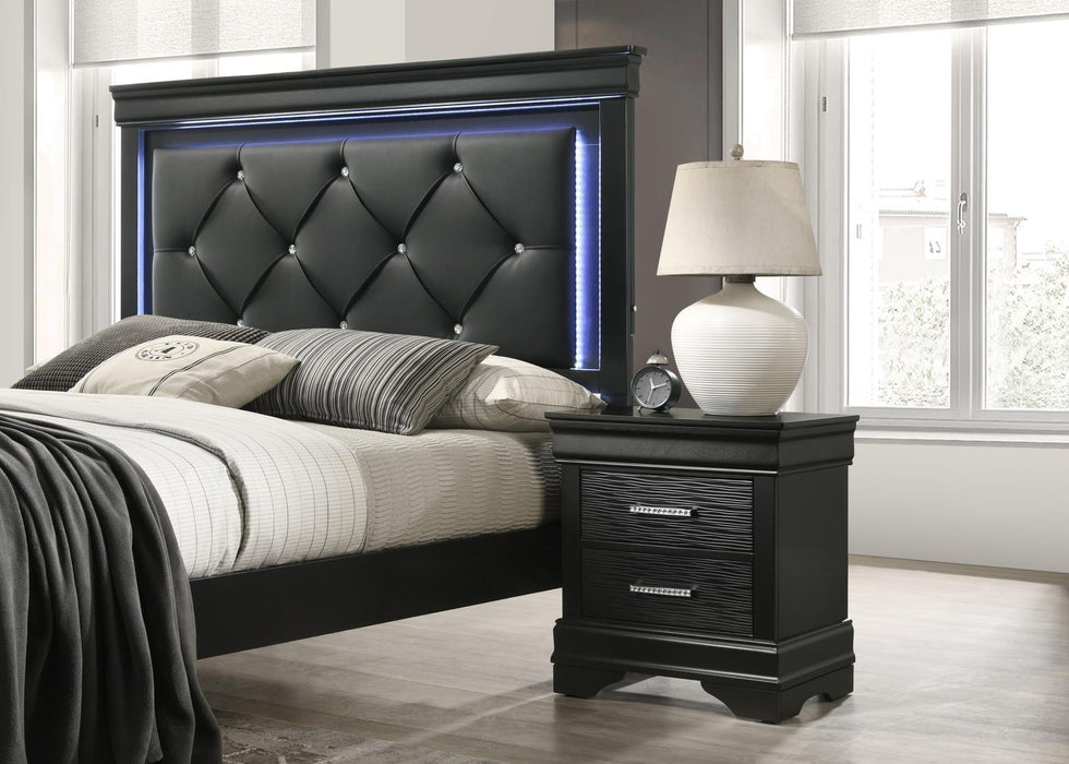 B395 - Nightstand - Black