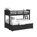 Hampton Kids - Bunk With Ladder And Trundle - Stylish Home Furniture