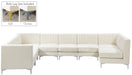 Alina - 8 Piece Velvet Modular Sectional - Stylish Home Furniture