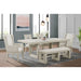 Avalanche - Dining Bench - Antique White - Stylish Home Furniture