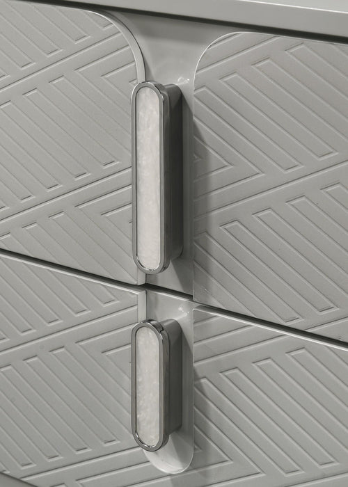 B023 - Nightstand - Cool Gray