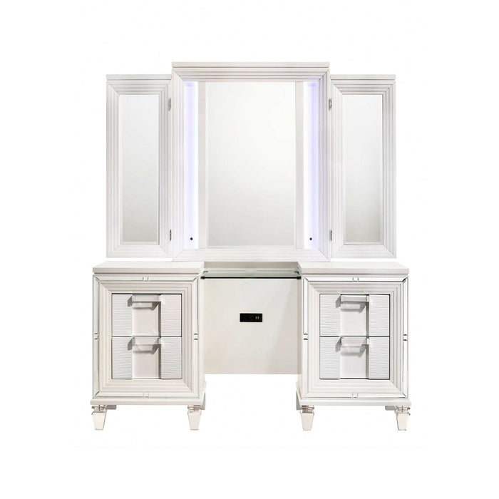 Twenty Nine - Vanity Set With Led & Usb Plug - Stylish Home Furniture