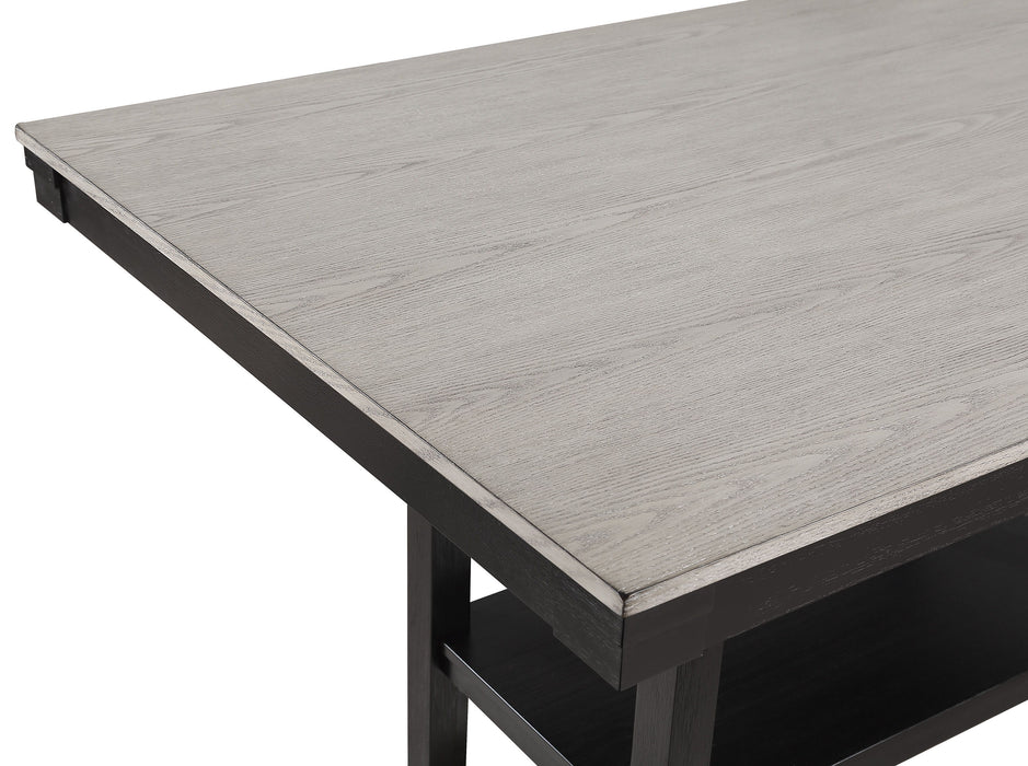 Delfin - Counter Height Table - Light Gray