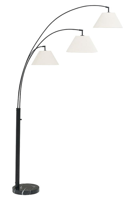 Gibbswellner - Metal Arc Lamp - Black - Stylish Home Furniture