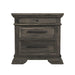 Park Ridge - 3-Drawer Nightstand - Charcoal - Stylish Home Furniture