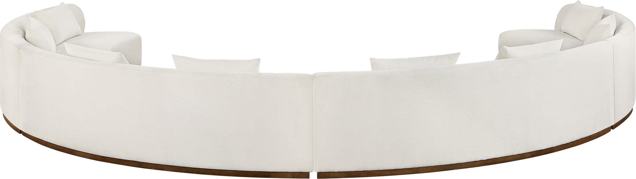 Avanti - Chenille Fabric Upholstered 4 Piece Modular Sectional - Stylish Home Furniture