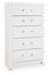 Maeling - Five Drawer Chest - Stylish Home Furniture