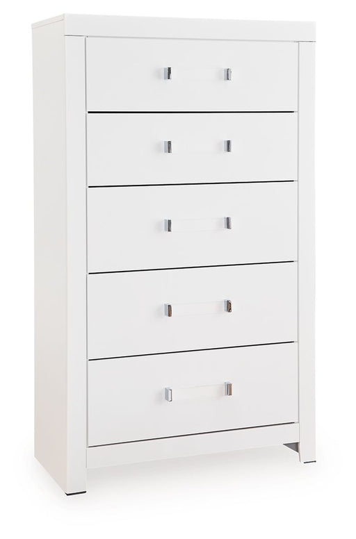 Maeling - Five Drawer Chest - Stylish Home Furniture