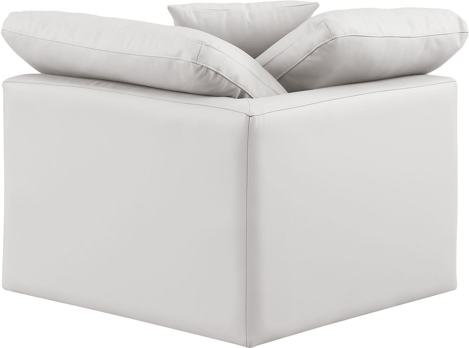 Indulge - Faux Leather Corner Chair - Stylish Home Furniture