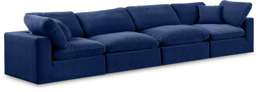 Comfy - Velvet Modular Sofa 4 Seats