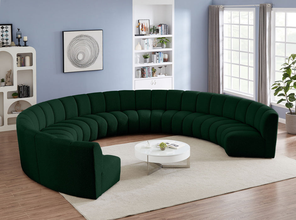 Infinity - 9 Piece Boucle Modular Sectional
