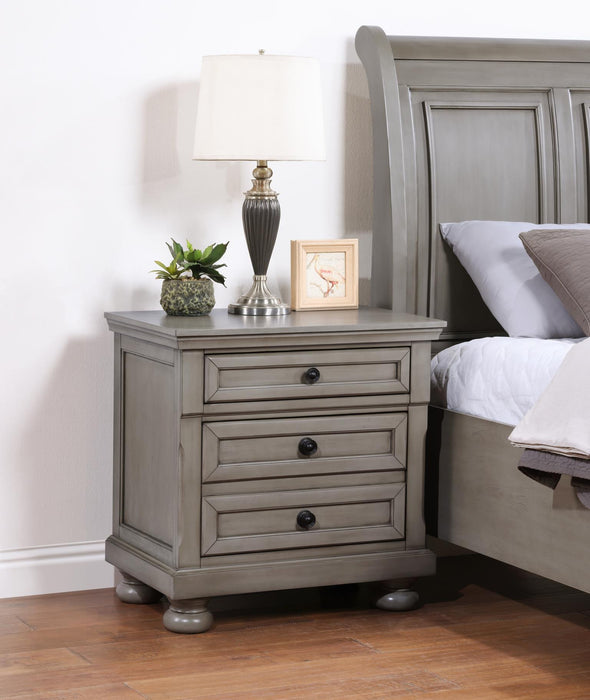 B070 - Nightstand - Light Gray