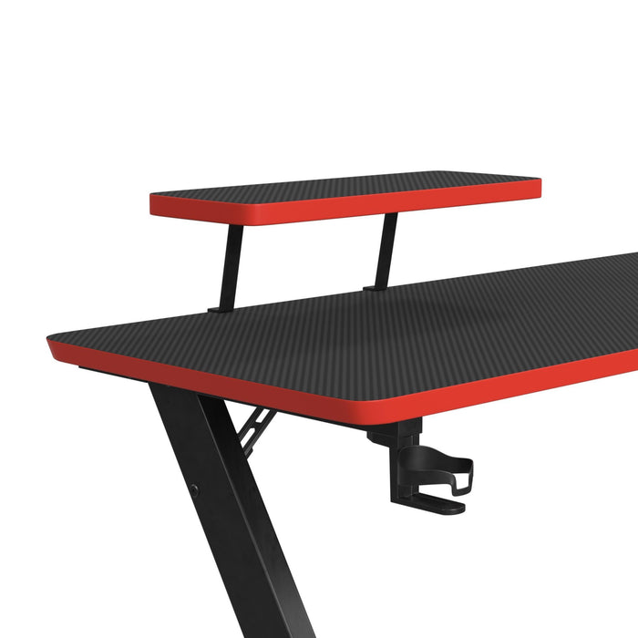 Waterside - L-Shape Desk - Black - Stylish Home Furniture