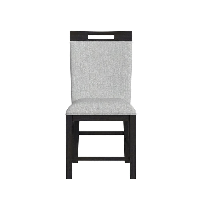 Transcend - Counter Side Chair (Set of 2) - Charcoal - Stylish Home Furniture