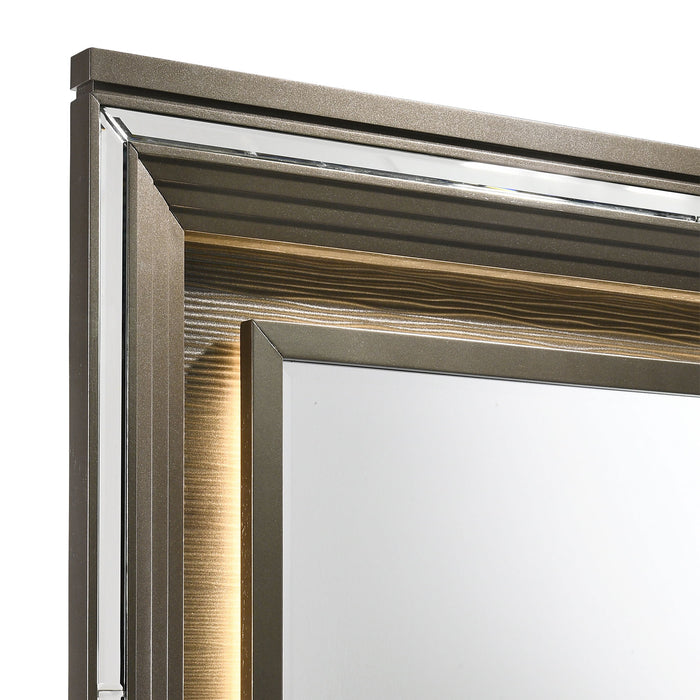 Twenty Nine - 6-Drawer Dresser With Mood Lighting Mirror - Stylish Home Furniture